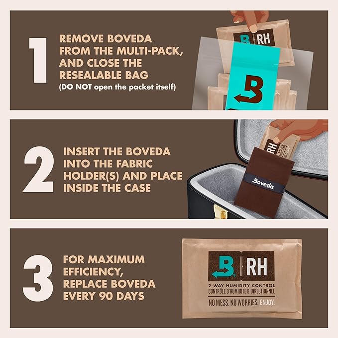 Boveda High-Absorbency 49% Two-Way Humidity Control Packs - Image 2
