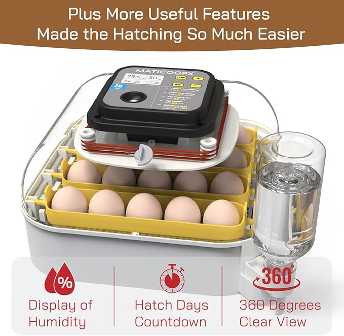MATICOOPX 20 Egg Incubator - Image 6