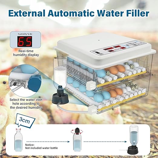 Incubators for Hatching Eggs, 120 Egg Incubator - Image 3