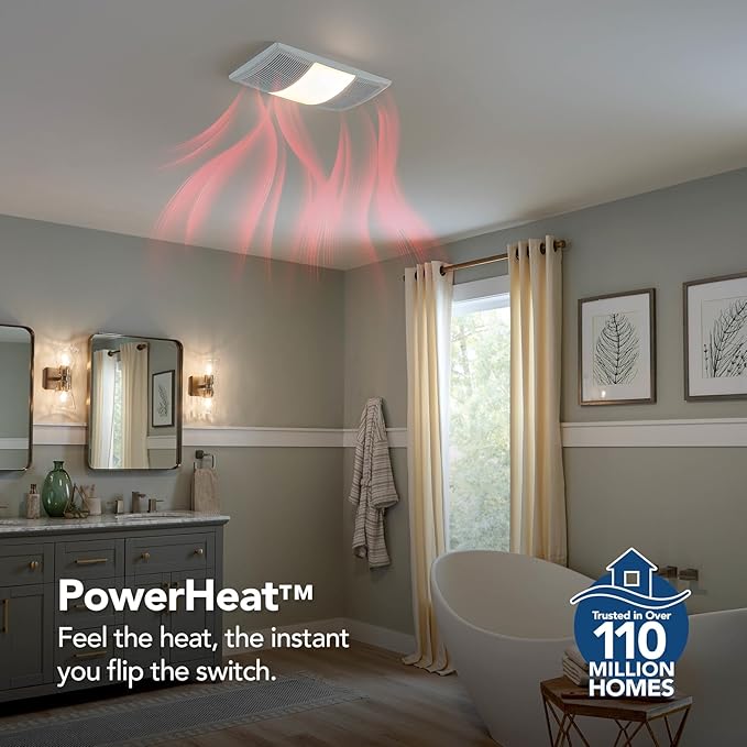 Broan-NuTone Bathroom Exhaust Fan - Image 4
