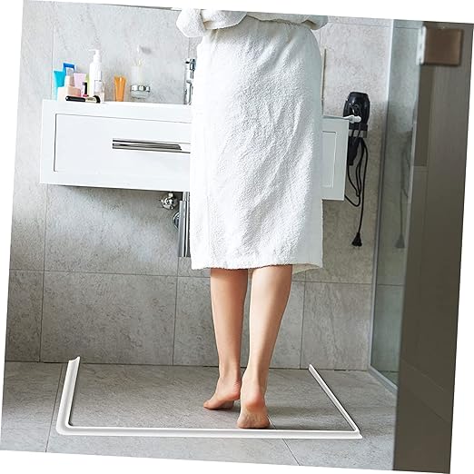 1pc Self-Adhesive Bathroom Water Retaining Strip Caulk Baffle - Image 9