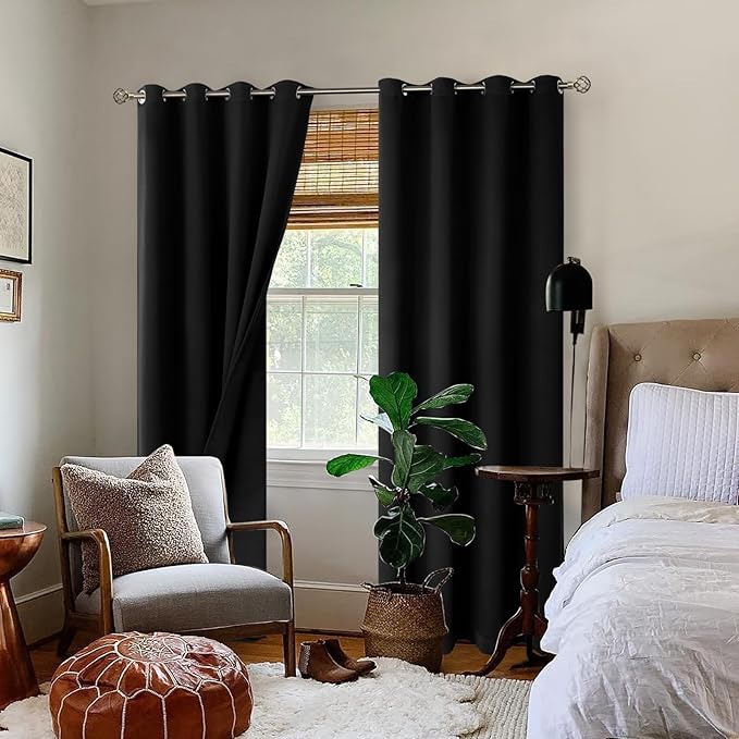 BGment Thermal Insulated 100% Blackout Curtains - Image 2