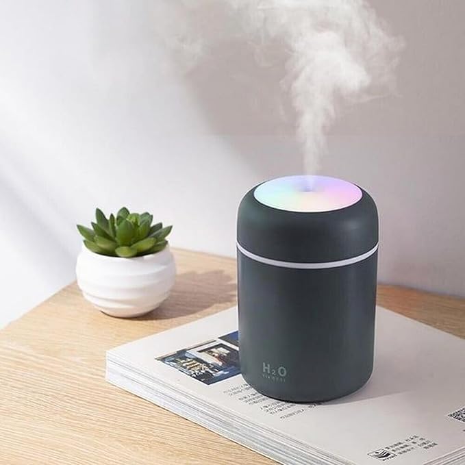 Portable Mini Humidifier, Cool Mist, USB Powered. Perfect by Saunana