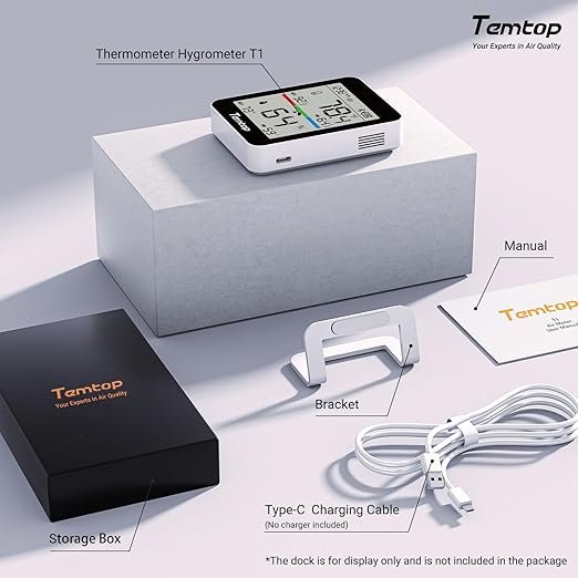 Temtop Indoor Thermometer T1 Variants-2pack) - Image 9