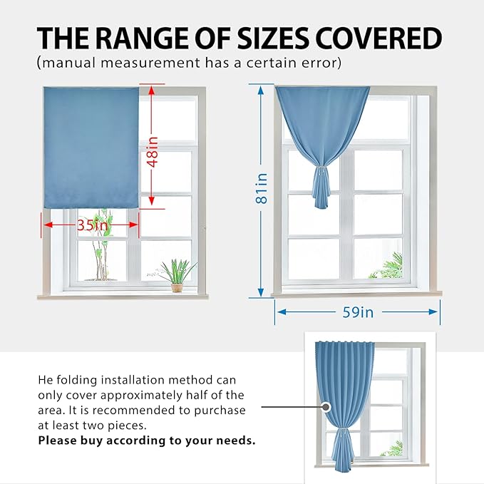 Magic Tape Stick on Portable Curtains - Image 3