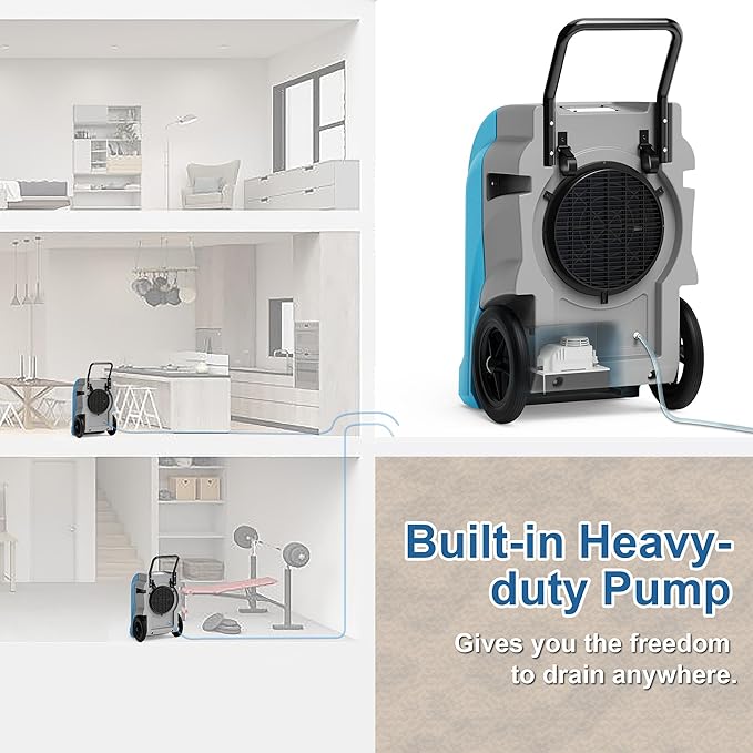 AlorAir 270 Pints Commercial Dehumidifiers Smart Wi-Fi - Image 4