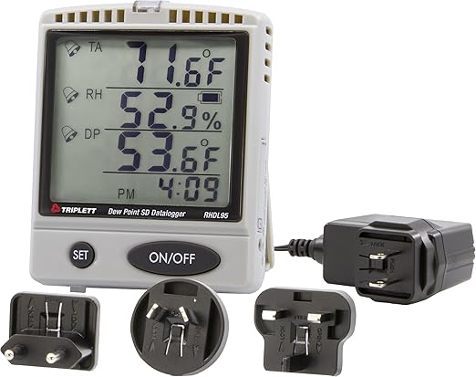 Triplett RHDL95 Temperature/Humidity/Dew Point Indoor Air Quality Monitor - Image 3