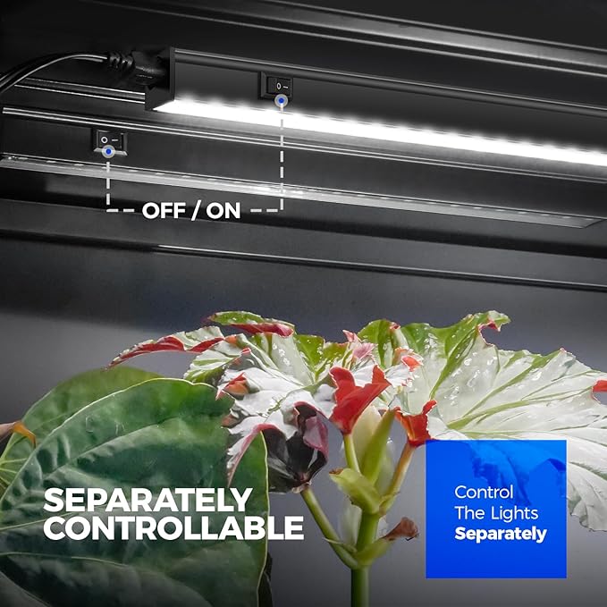 Barrina T5 Grow Lights for Indoor Plants, Full Spectrum Grow Light, 1ft LED - Image 4