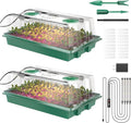 Seed Starter Tray, 80-Cells Seedling Starter Trays by YJXFON