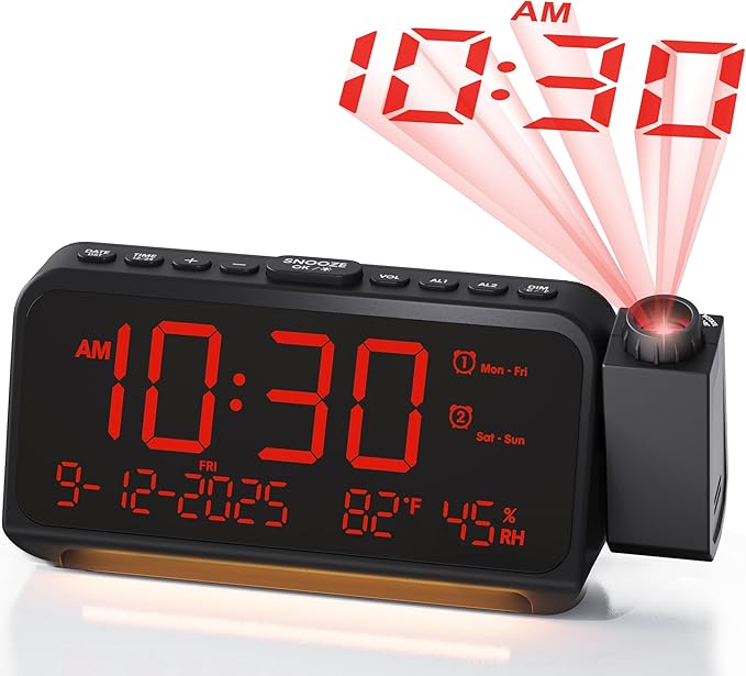 Roxicosly Projection Alarm Clock by Roxicosly