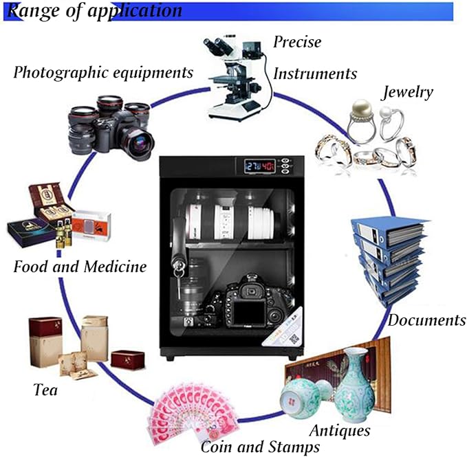 INTBUYING Camera Dry Cabinet 30L Electronic Dry Cabinet - Image 8