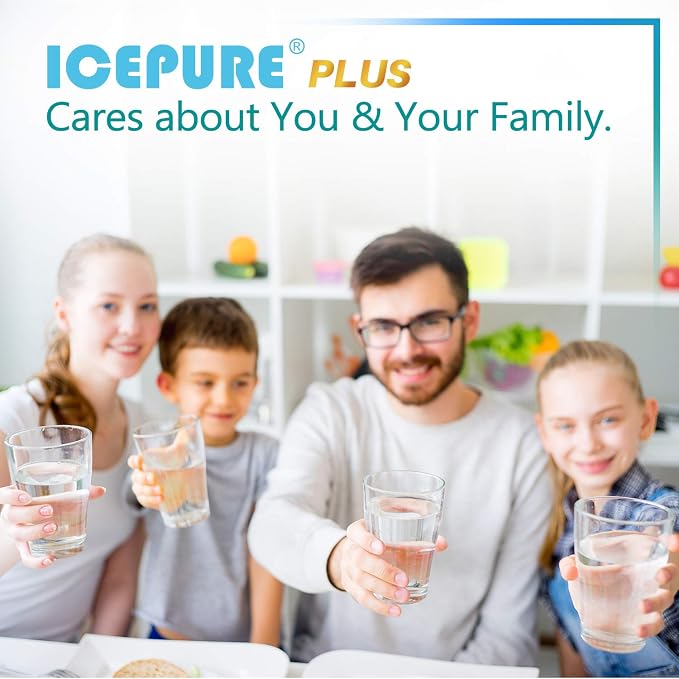 ICEPURE PLUS NSF/ANSI 53 Certified UKF8001 Refrigerator Water Filter Compatible - Image 7
