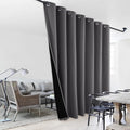 NICETOWN Sound Reducing Room Divider Curtains, Total Shade Patio Door Curtain by NICETOWN