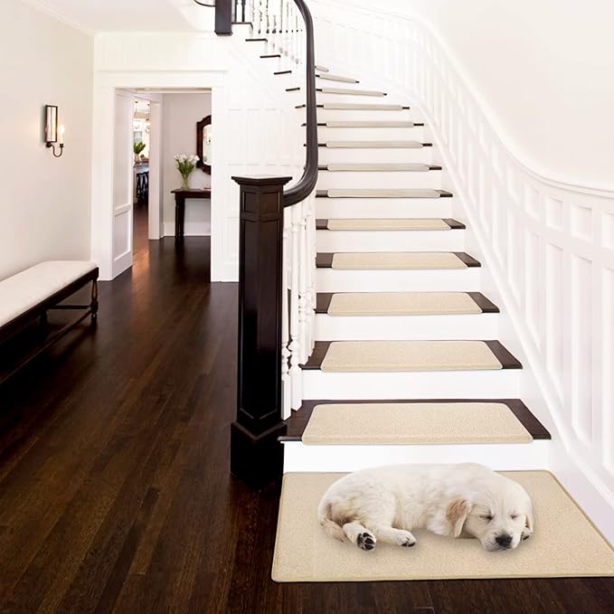 PURE ERA Carpet Stair Tread Landing Mat Tape Free Self Adhesive Non Slip Skid - Image 2