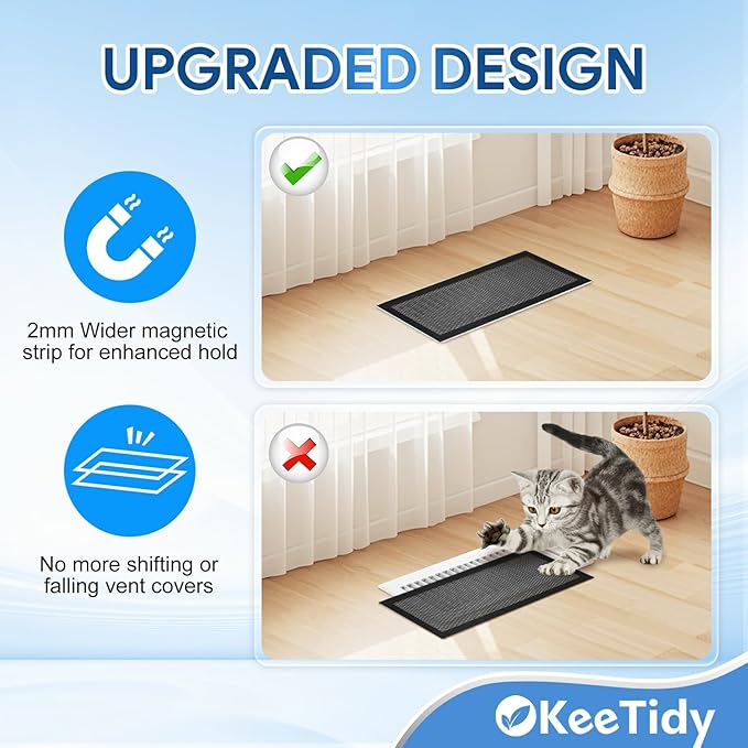 Floor Vent Covers, and RV Vents, 4 Pack - Image 4