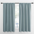NICETOWN 2 Panels Blackout Curtains, Rod Pocket Thermal Insulated Curtains by NICETOWN