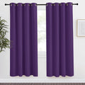 NICETOWN Blackout Window Curtain Short, 55W x 78L, Sold Individually, Royal by NICETOWN