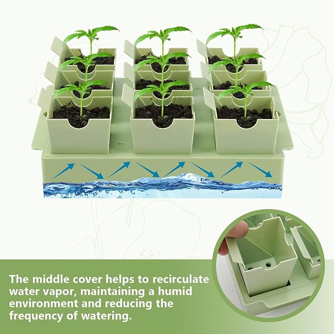 Seed Starter Tray, Dual-Purpose Handles - Image 6