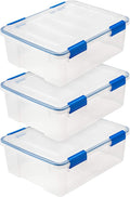 IRIS USA 26.5 Quart WEATHERPRO Plastic Storage Box by IRISUSA