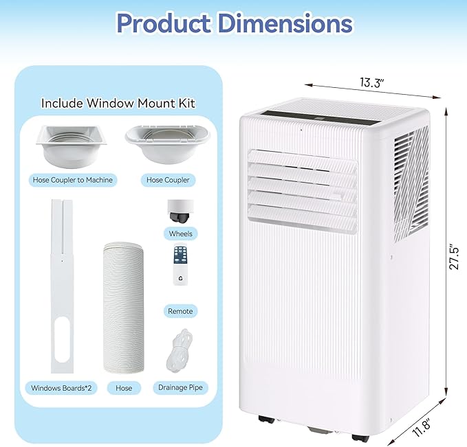 10000 BTU Portable Air Conditioner - Image 4