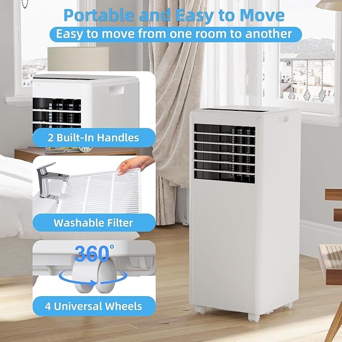 8000 BTUs Portable Air Conditioner - Image 6