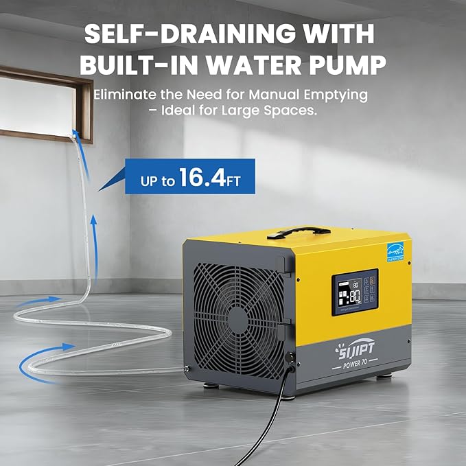 70 Pint Crawl Space Dehumidifier - Image 4