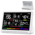 bonoch 16 in 1 Air Quality Monitor Indoor 7" Display 9 AQI+7 AQI Alerts by bonoch