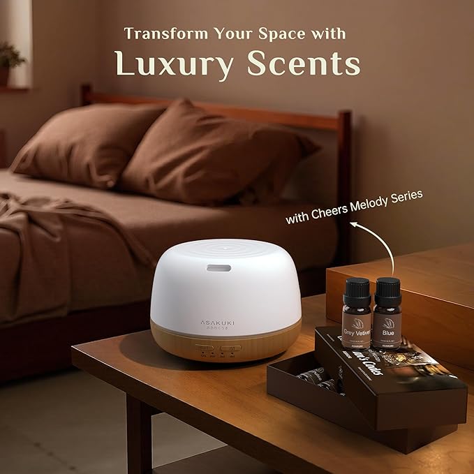 ASAKUKI Men Essential Oils Set for Diffuser, Valentine's Day Gift for Men– - Image 7