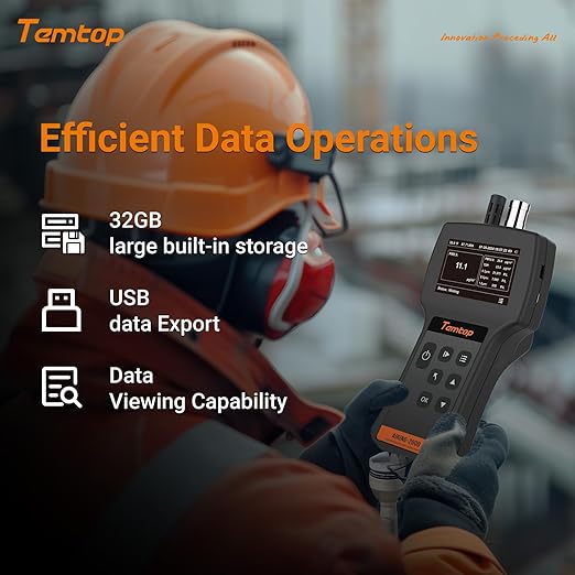 Temtop Handheld Particle Counter 0.3µm, 1.0µm Particulate Monitor PM2.5 - Image 5