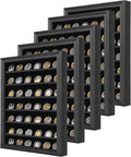 Jinchuan Military Challenge Coin Display Case 5 Pack Lockable Cabinet Rack by Jinchuan
