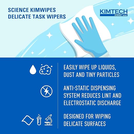 Kimtech Science™ Kimwipes® Delicate Task Wipes, Pop-Up Box - Image 7