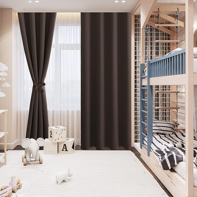 Hiasan Blackout Curtains for Bedroom and Living Room, Thermal Insulated - Image 9