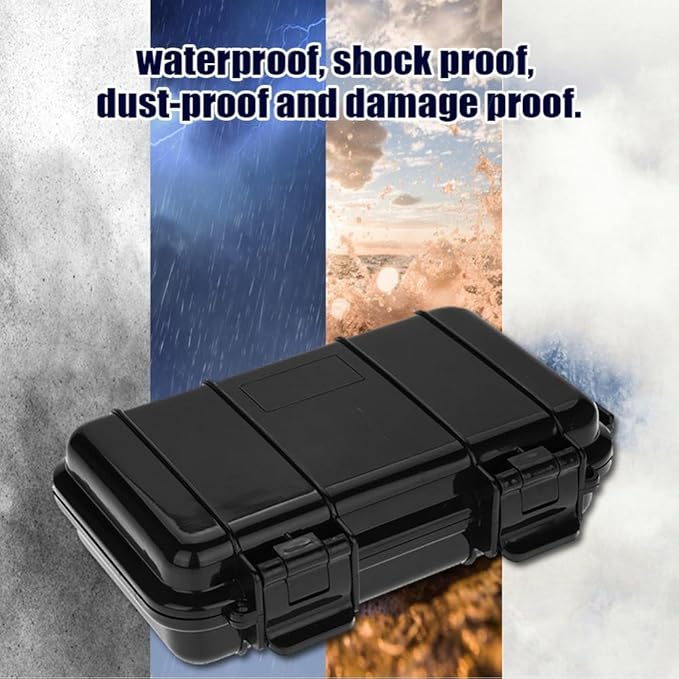 Tbest Outdoor Waterproof Shockproof Airtight Survival Box Storage Container - Image 3