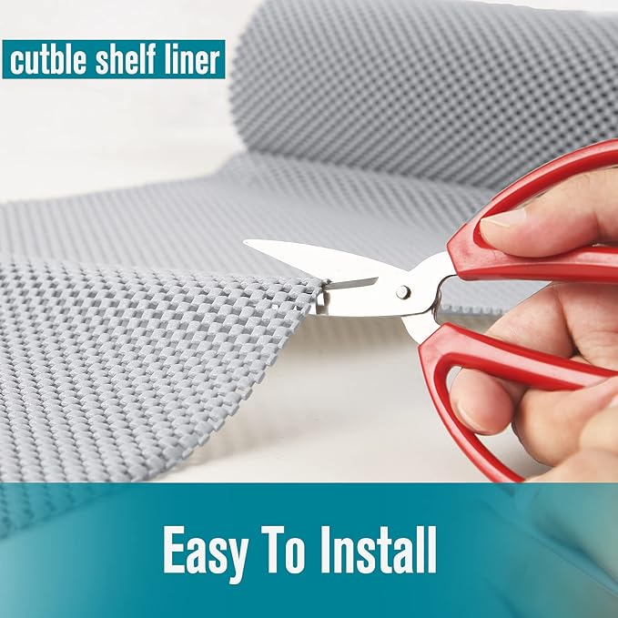 Shelf Liner, Non-Adhesive Roll Drawer Liners 12 Inches x 20 Feet - Image 6