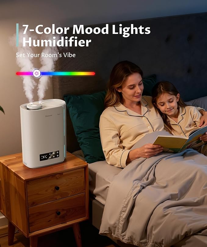 BREEZOME 6L Humidifiers for Bedroom Large Room & Essential Oil Diffuser - Image 9