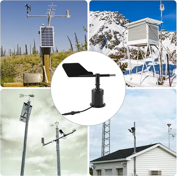 Wind Direction Sensor, Wind Speed and Direction Sensor, 360° Directional Wind - Image 4
