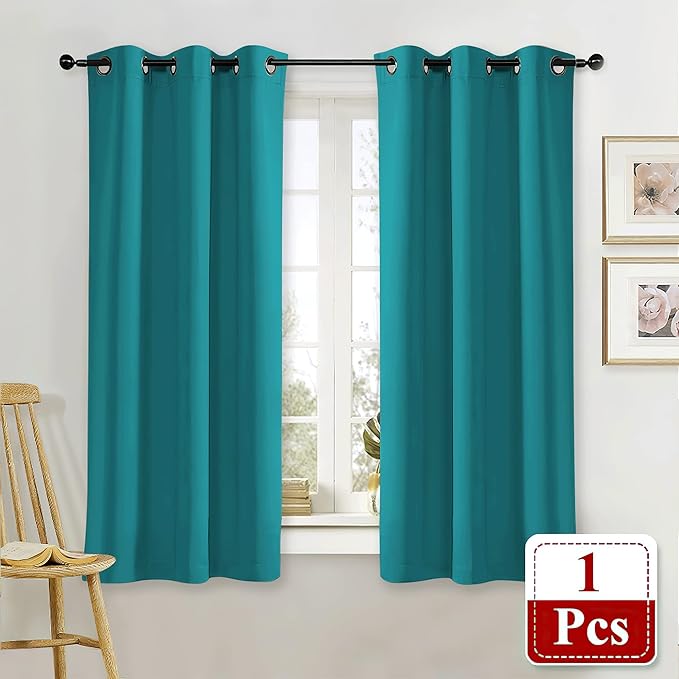 NICETOWN Kitchen Blackout Window Curtain Panel Home Fashion Thermal Insulated - Image 2