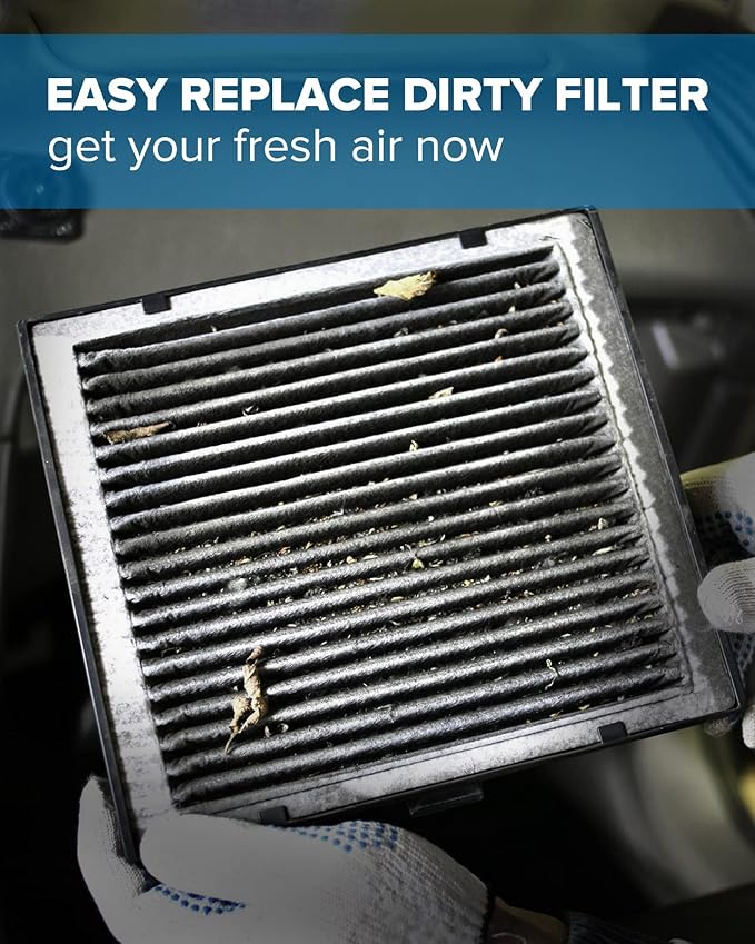 PHILTOP HEPA Cabin Air Filter w/Activated Carbon, Compatible - Image 5