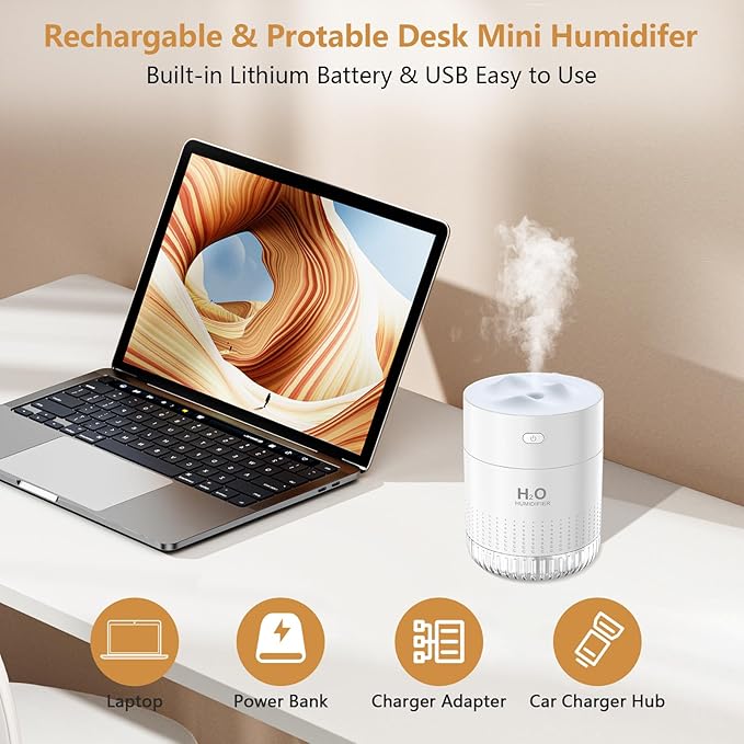 Portable Small Humidifier For Bedroom - Image 7
