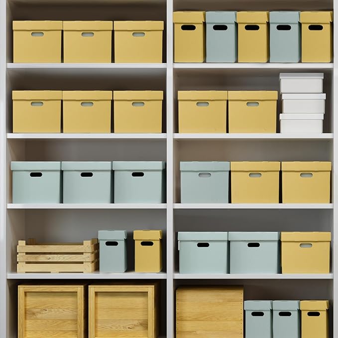 Lineco Archival Record Storage Cartons, Ready-To-Assemble Filing Boxes - Image 8