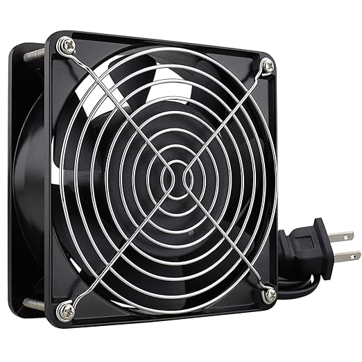 GDSTIME AXIAL Fan 12038, 110V 120V AC 120mm Fan, Ventilation Exhaust Projects - Image 8