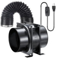 4inch Axial Fan Kit, Exhaust Extractor Blower Ventilation Fan by Moonjor