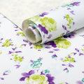 18" W x 96" L Floral Drawer and Shelf Liner by DwellAid