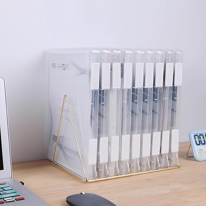 4 Pcs Clear A4 File Storage Boxes - Image 6