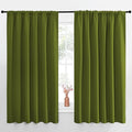 NICETOWN Blackout Curtains for Bedroom, 1 Pair, 62 by 63-inch, Window Treatment by NICETOWN
