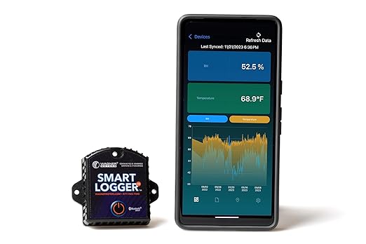 Smart Logger V2™ Bluetooth Ambient Temperature & Relative Humidity Data Logger - Image 2