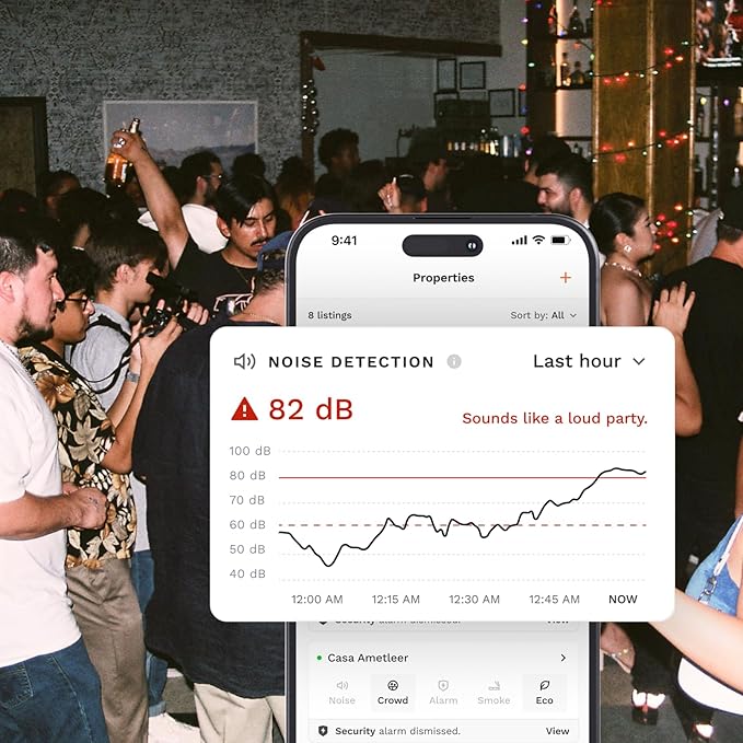 Noise Monitoring Device for Airbnb | Noise & Occupancy Sensor | Indoor Noise - Image 3