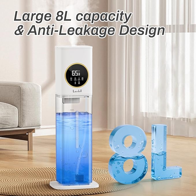 Humidifier Large Room, 2.1Gal/8L Humidifiers - Image 3