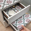 Drawer and Shelf Liner for Kitchen Cabinets, Non-Adhesive Cabinet Liner by Quttisay