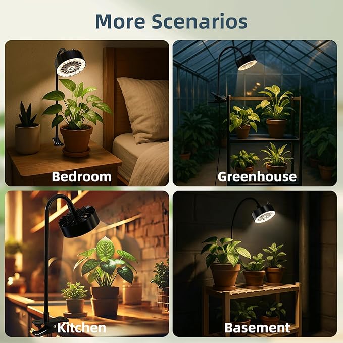 Grow Lights for Indoor Plants, Full Spectrum Plant Grow Light - Image 7